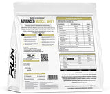 Ripped Up Nutrition Muscle Whey | 24g Protein, Low Carb Formula | 907g, 27 Servings