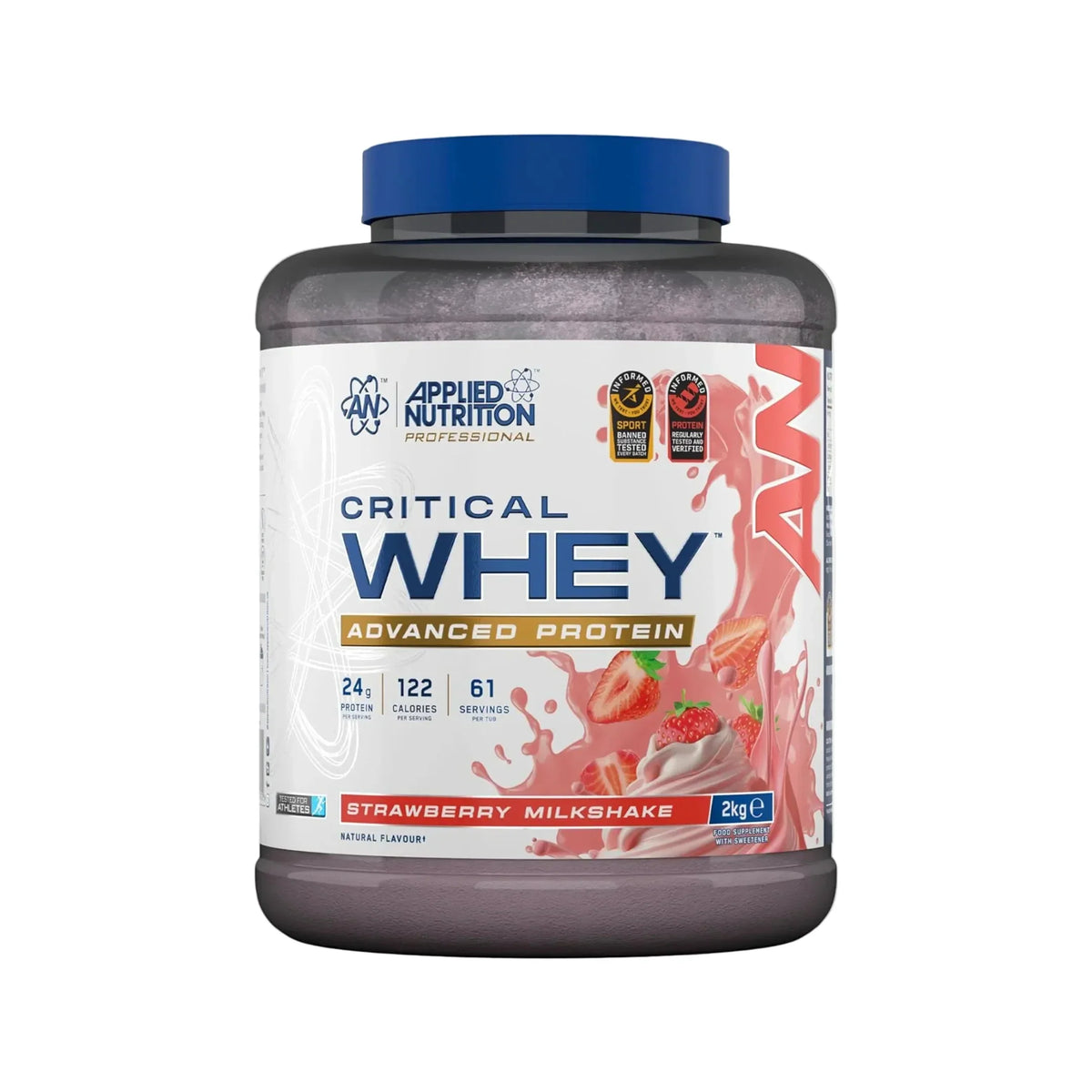 Applied Nutrition Critical Whey Protein Powder 2kg | 61 Servings