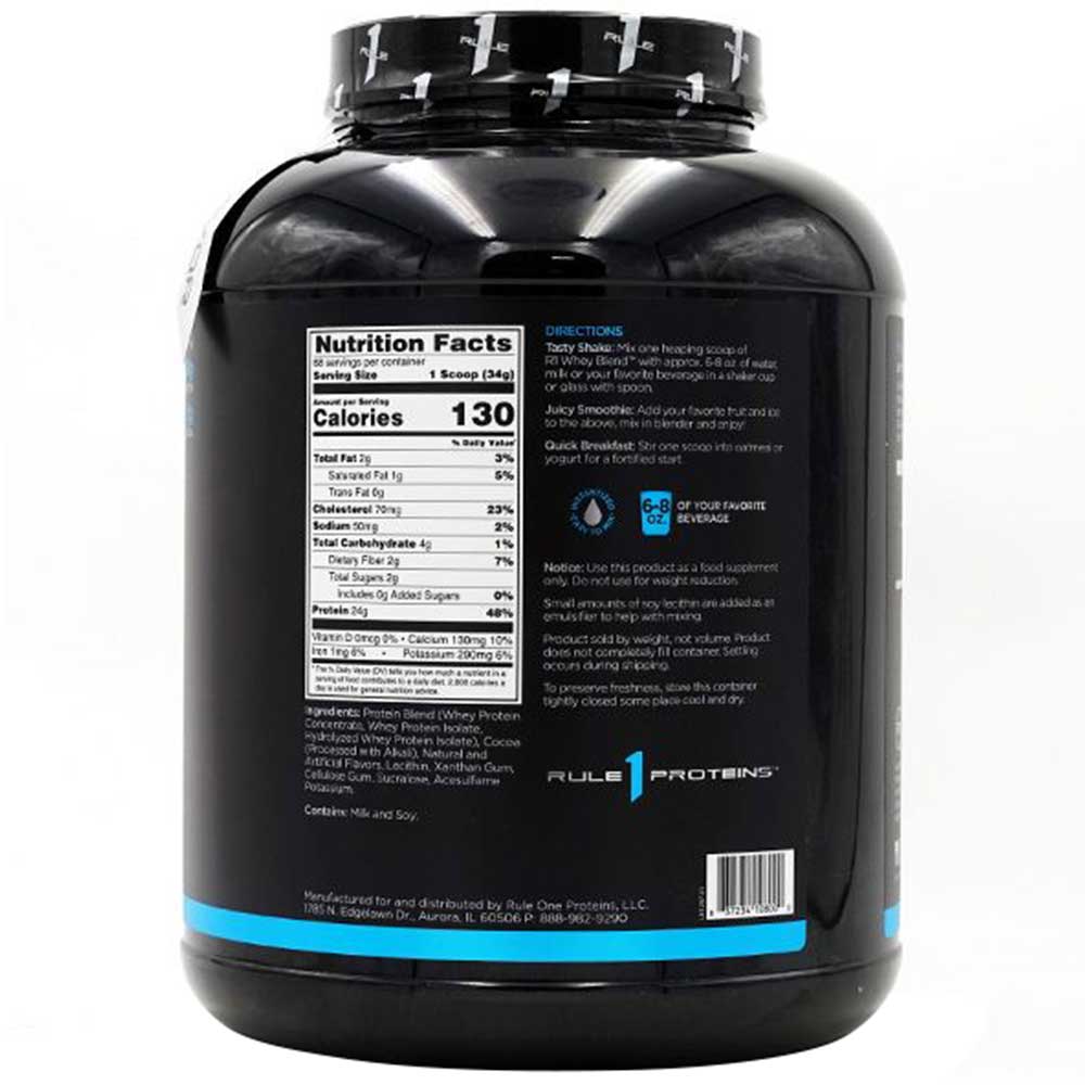 RULE1 100% Whey Blend Protein , 2.38 kg