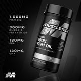 Muscletech Platinum Omega Fish OIl , 100 Softgels