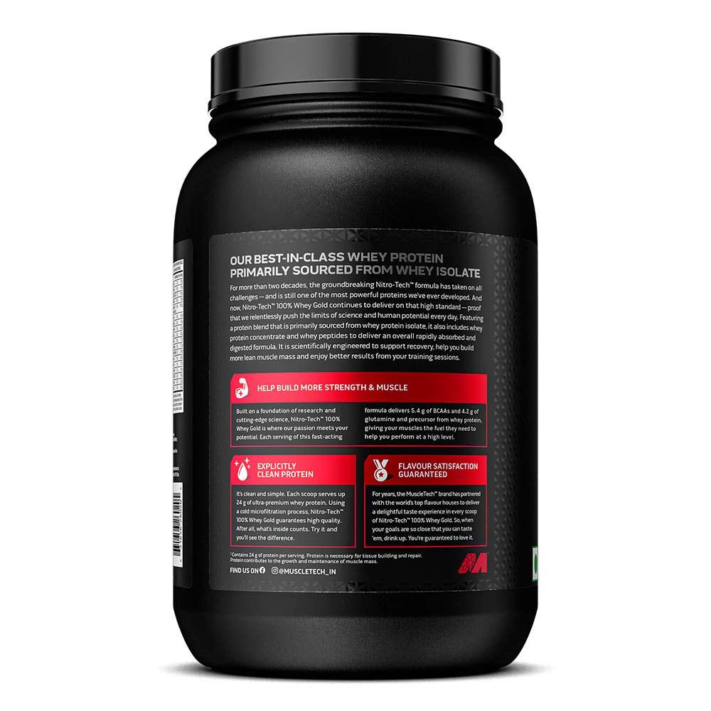 MuscleTech Nitrotech 100% Whey Gold - 2 Lbs