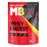MuscleBlaze Whey Energy 100% Whey Protein Blend 4.4 Lbs