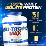 Ronnie Coleman Iso-Tropic Max Protein Powder 2.27kg Whey Isolate | 75 Servings (Imported)