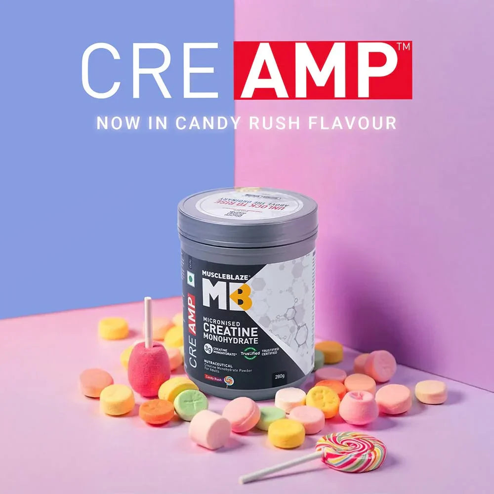 MuscleBlaze Creatine Monohydrate CreAMP