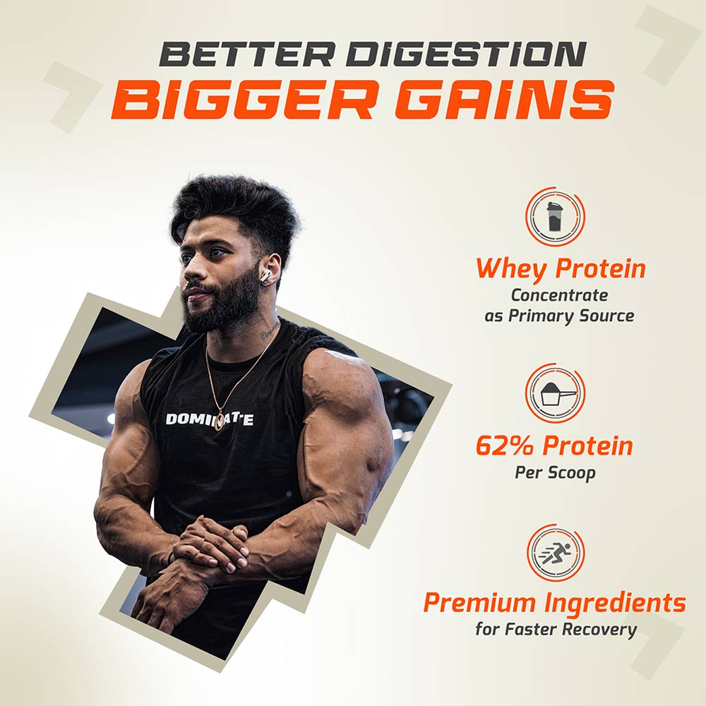 Fuel One Whey Protein Powder | 1 kg (2.2 lb) | 25 Servings