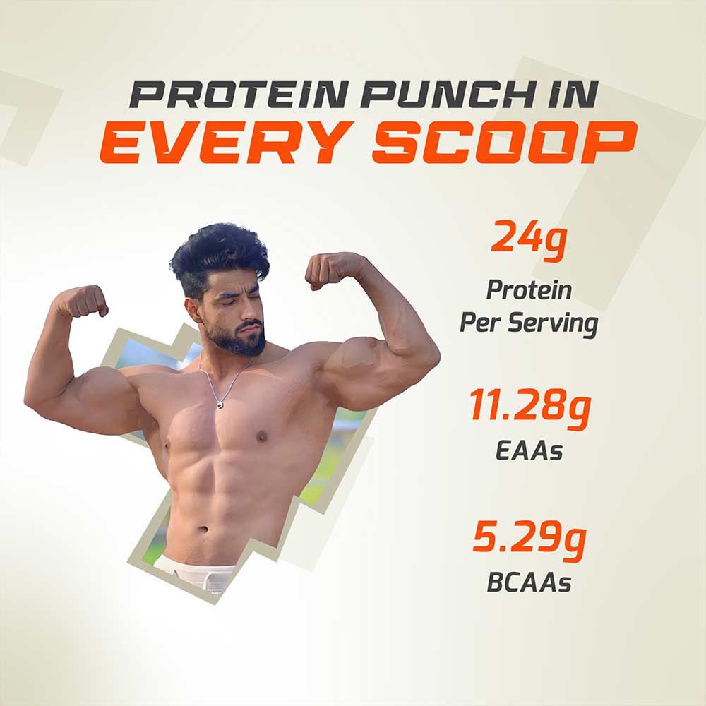 Fuel One Whey Protein Powder | 1 kg (2.2 lb) | 25 Servings