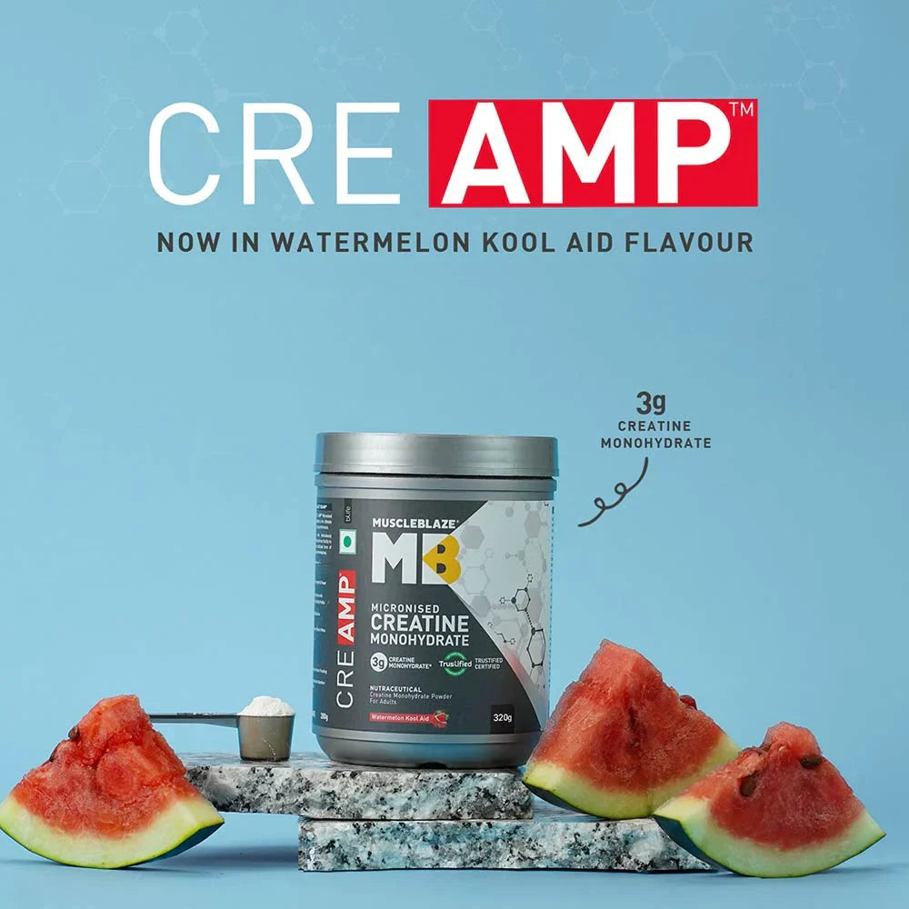 MuscleBlaze Creatine Monohydrate CreAMP