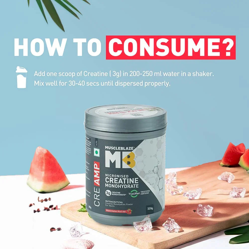 MuscleBlaze Creatine Monohydrate CreAMP