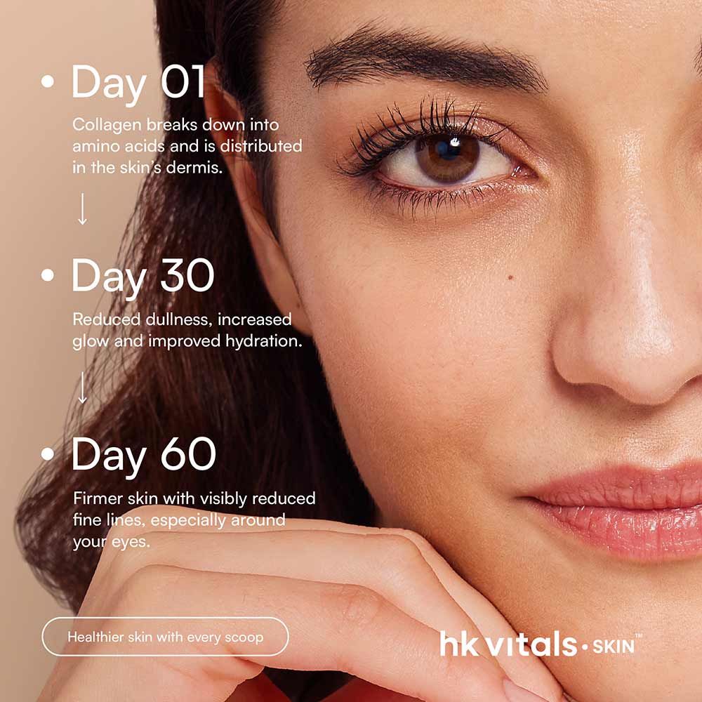 HK Vitals Skin Radiance Collagen, 25 Servings - 200 Gm