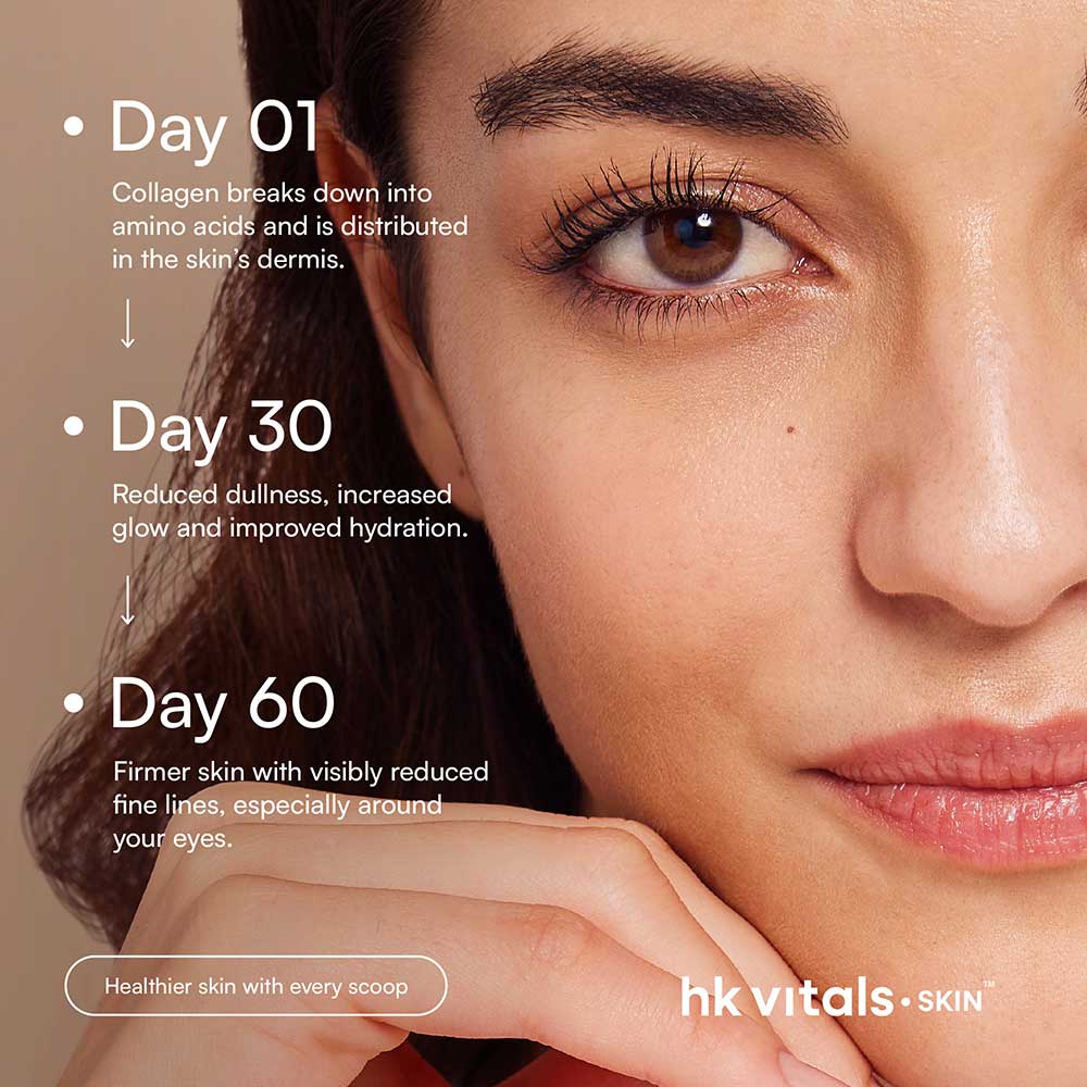 HK Vitals Skin Radiance Collagen, 25 Servings - 200 Gm