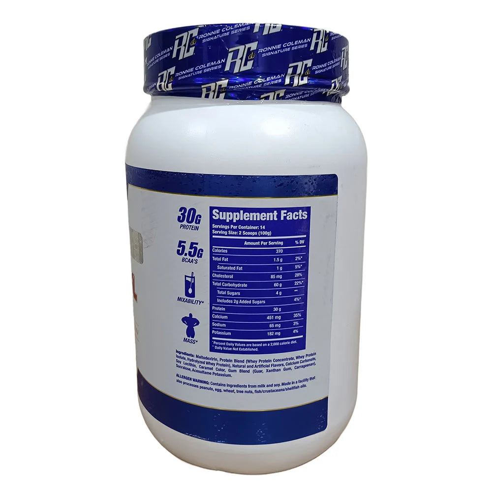 Ronnie Coleman Signature Series King Mass XL - 3 LBS (Near Expiry)
