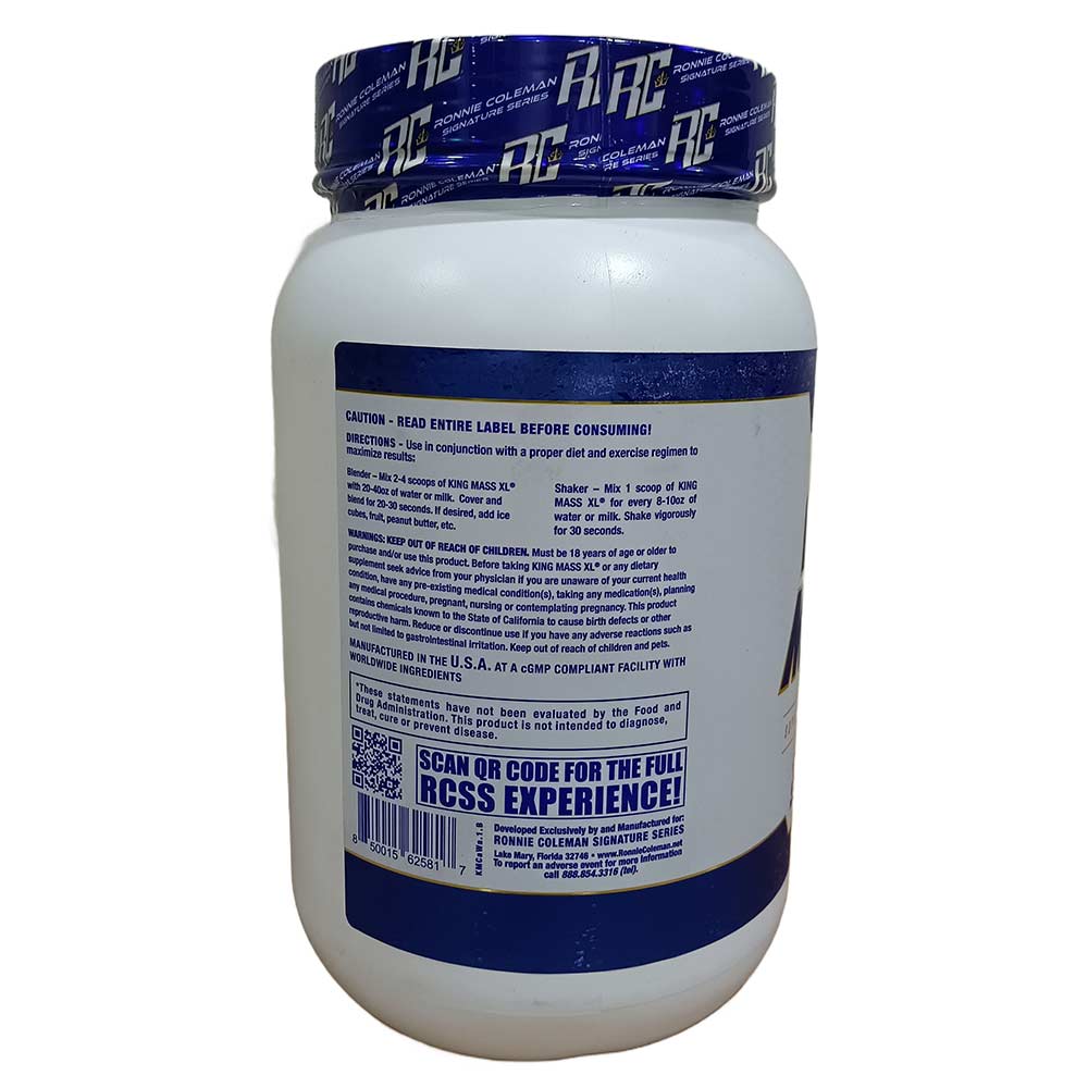Ronnie Coleman Signature Series King Mass XL - 3 LBS (Near Expiry)