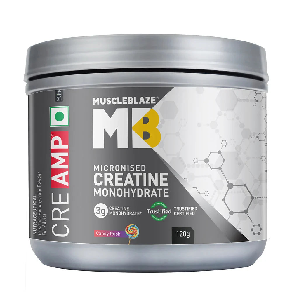 MuscleBlaze Creatine Monohydrate CreAMP 100gm