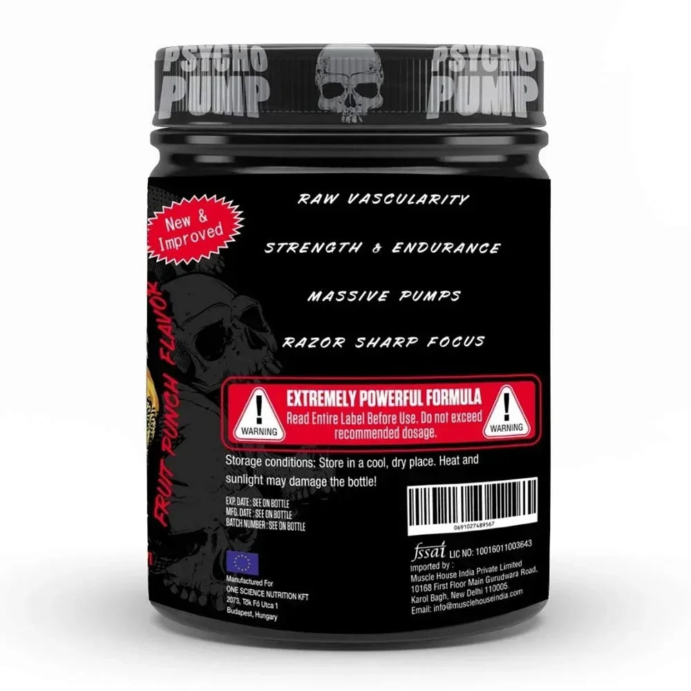 One Science Psycho Pump Pre Workout - 30 Servings