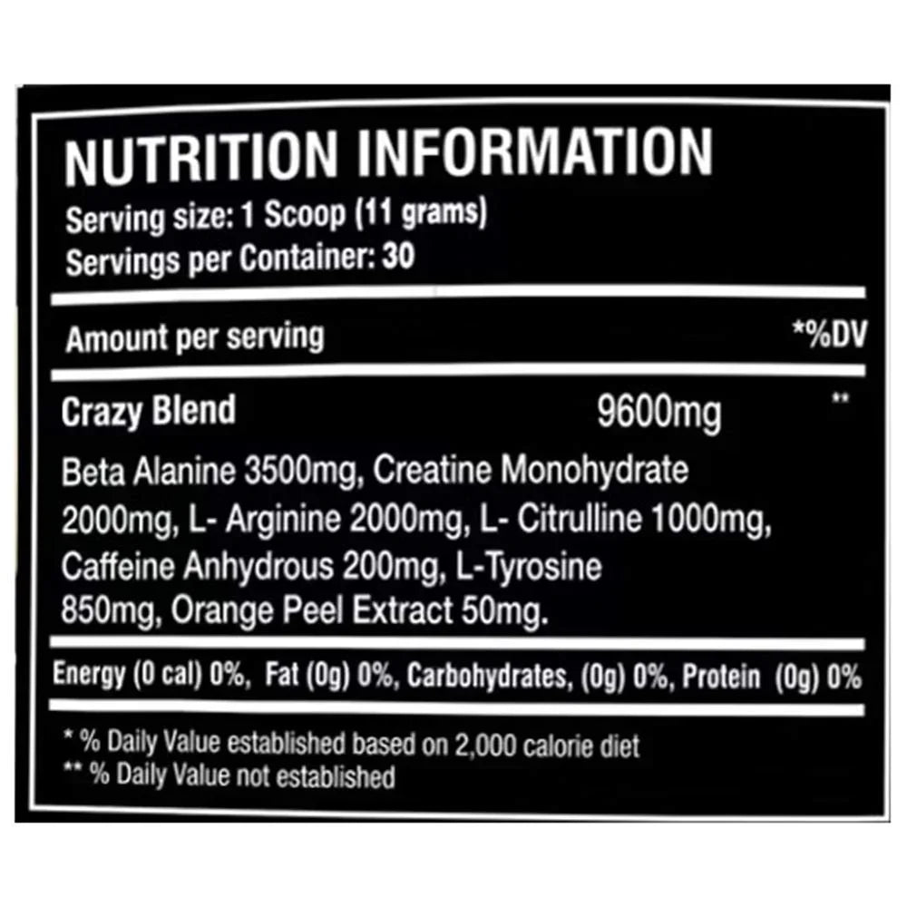 One Science Psycho Pump Pre Workout - 30 Servings