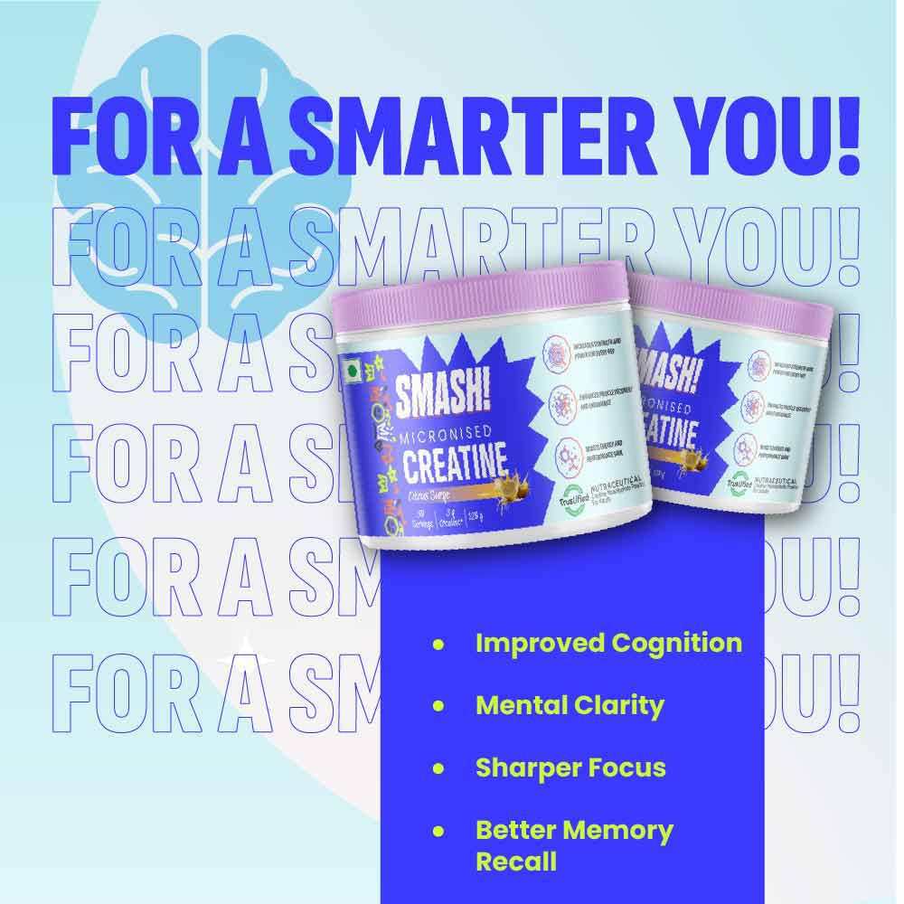 Smash Micronised Creatine Monohydrate, 120 g