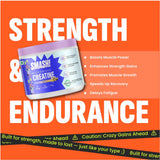 Smash Micronised Creatine Monohydrate, 320 g
