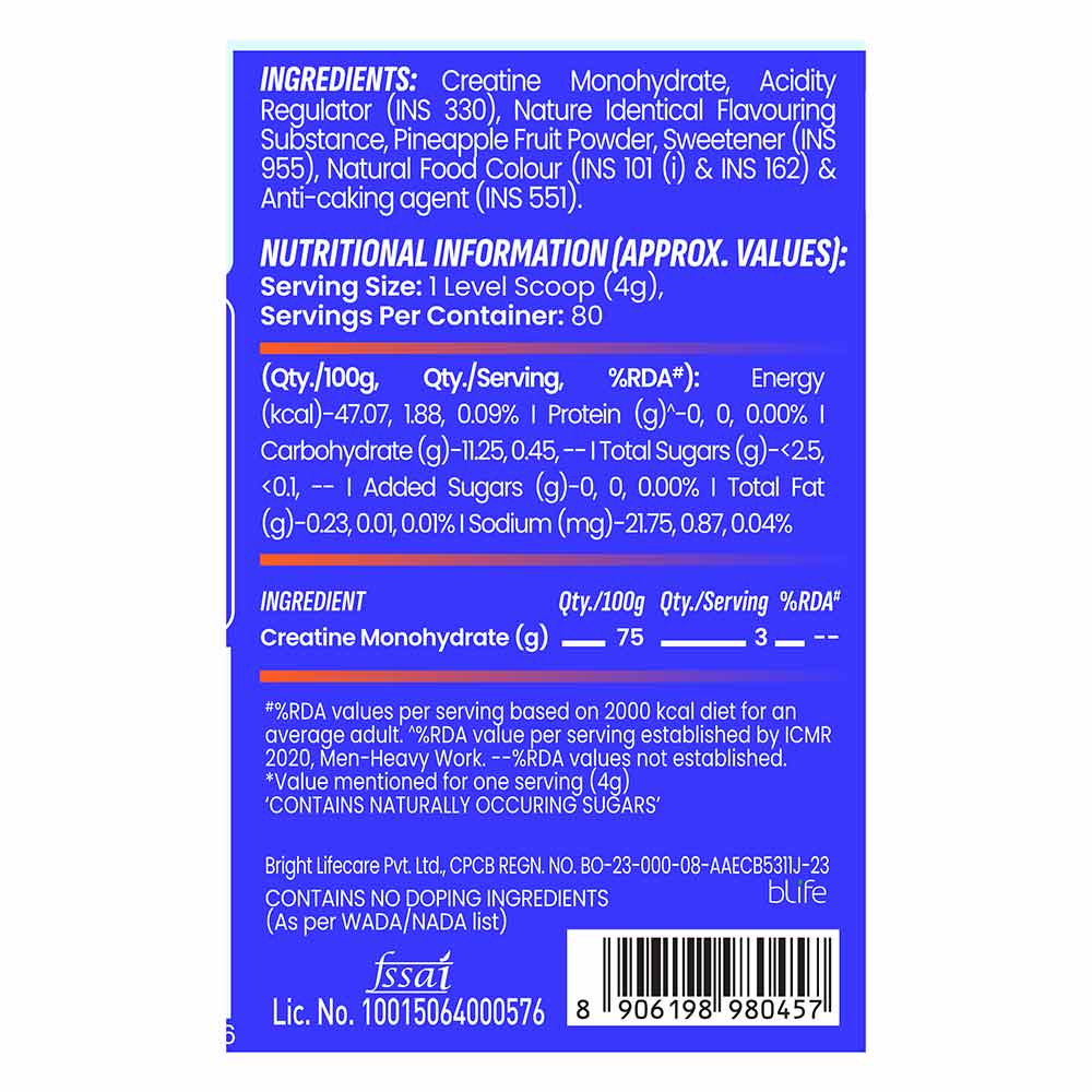 Smash Micronised Creatine Monohydrate, 320 g