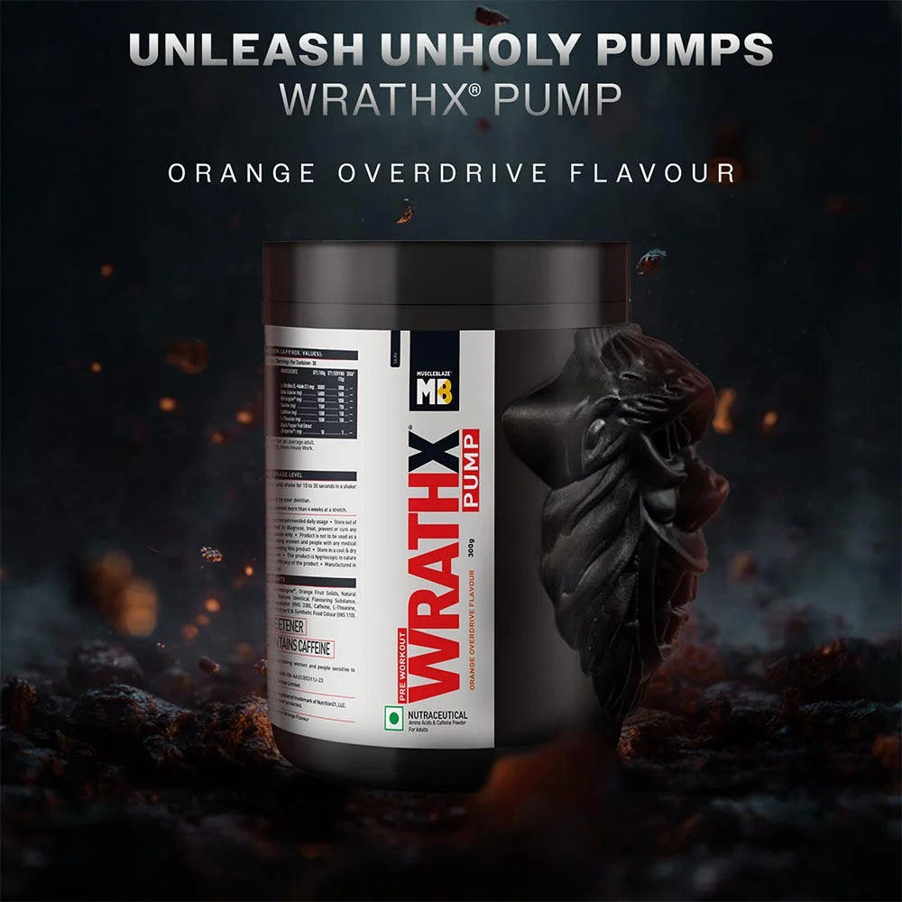 MuscleBlaze WrathX Pump - 30 Servings