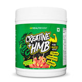 Healthfarm Creatine + HMB Supplement | Muscle Growth & Recovery | 300g (60 Servings)