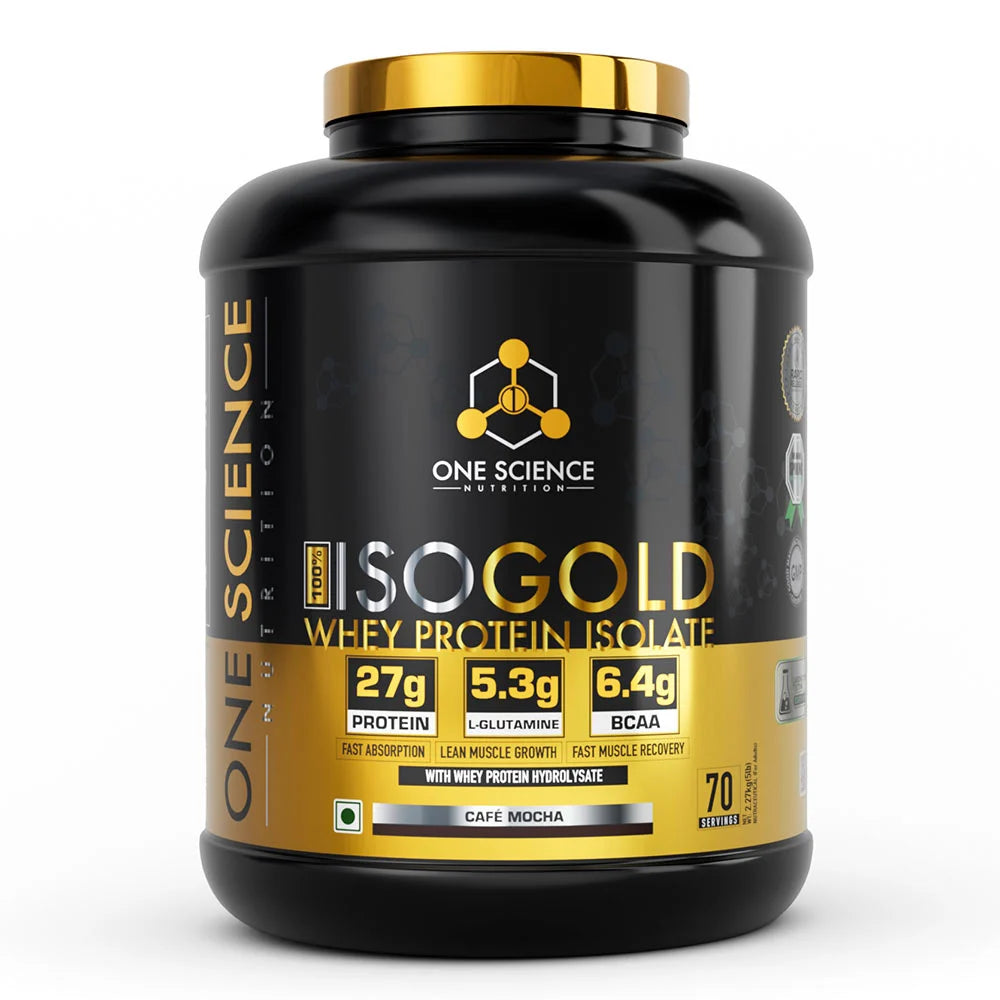 One Science ISO GOLD Whey Protein Isolate - 5 Lbs