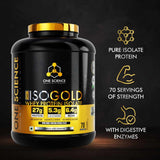One Science ISO GOLD Whey Protein Isolate - 5 Lbs