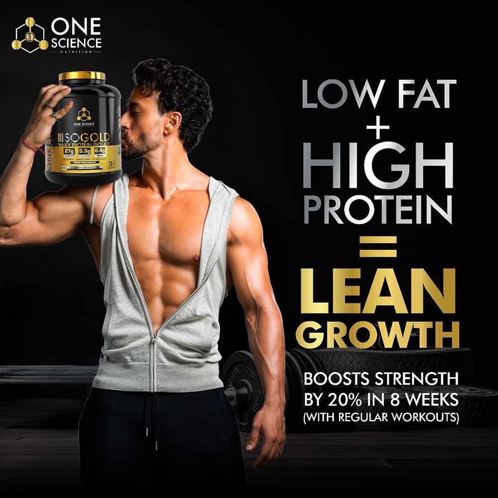 One Science ISO GOLD Whey Protein Isolate - 5 Lbs