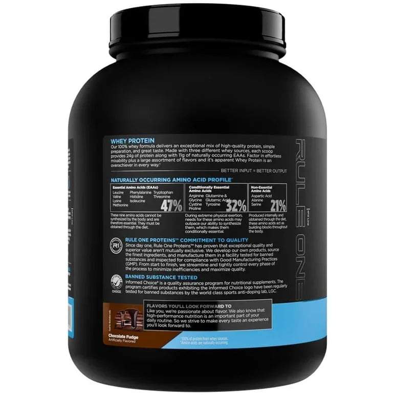RULE1 100% Whey Blend Protein , 2.38 kg