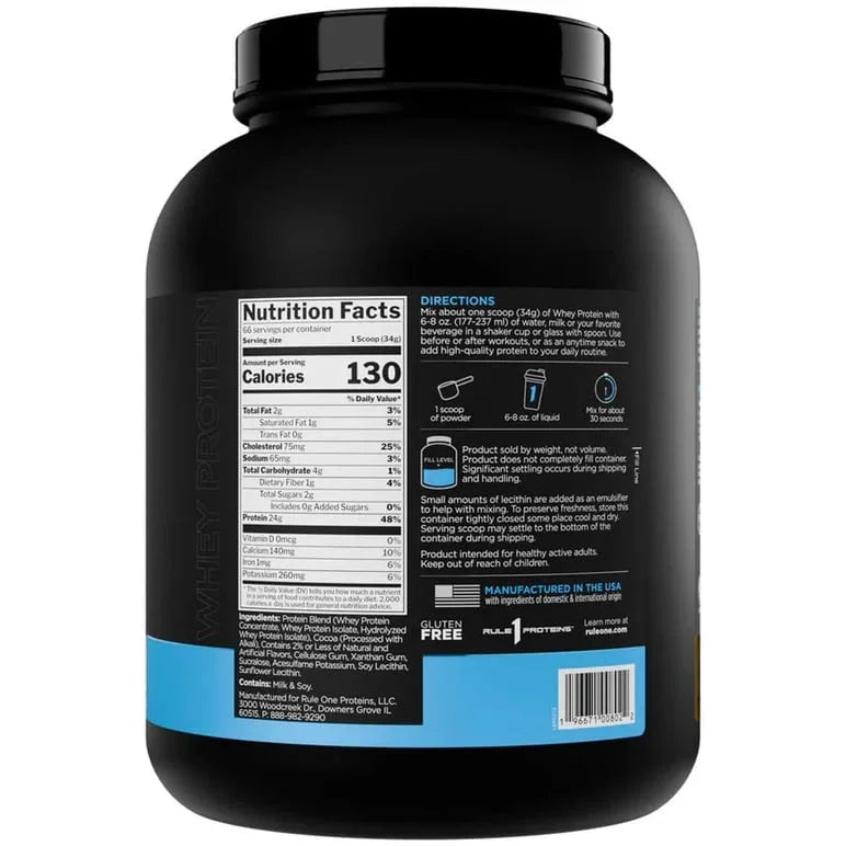 RULE1 100% Whey Blend Protein , 2.38 kg