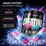 Black Beast Creatine Monohydrate Powder 290g | 83 Servings