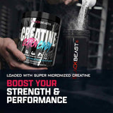 Black Beast Creatine Monohydrate Powder 290g | 83 Servings
