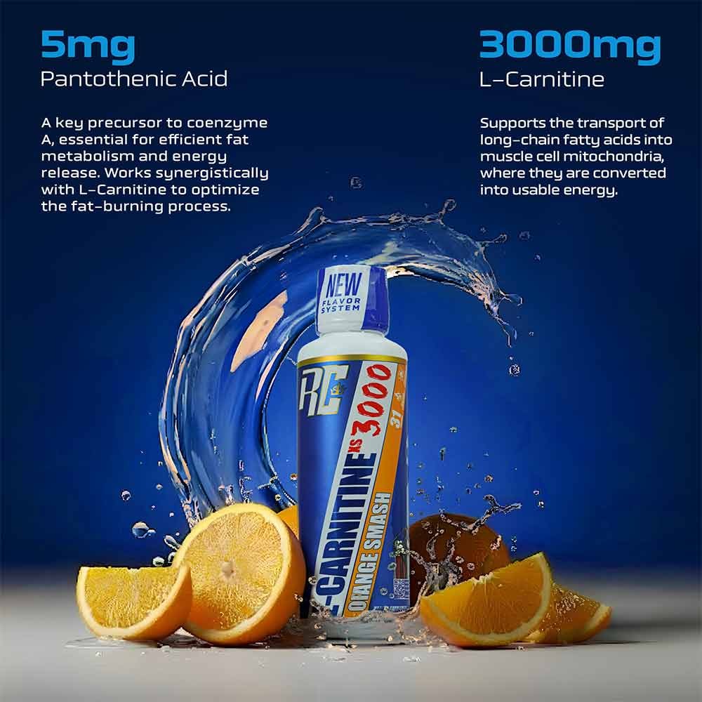 Ronnie Coleman Signature Series L-Carnitine XS 3000 Liquid , 473ml (16oz)