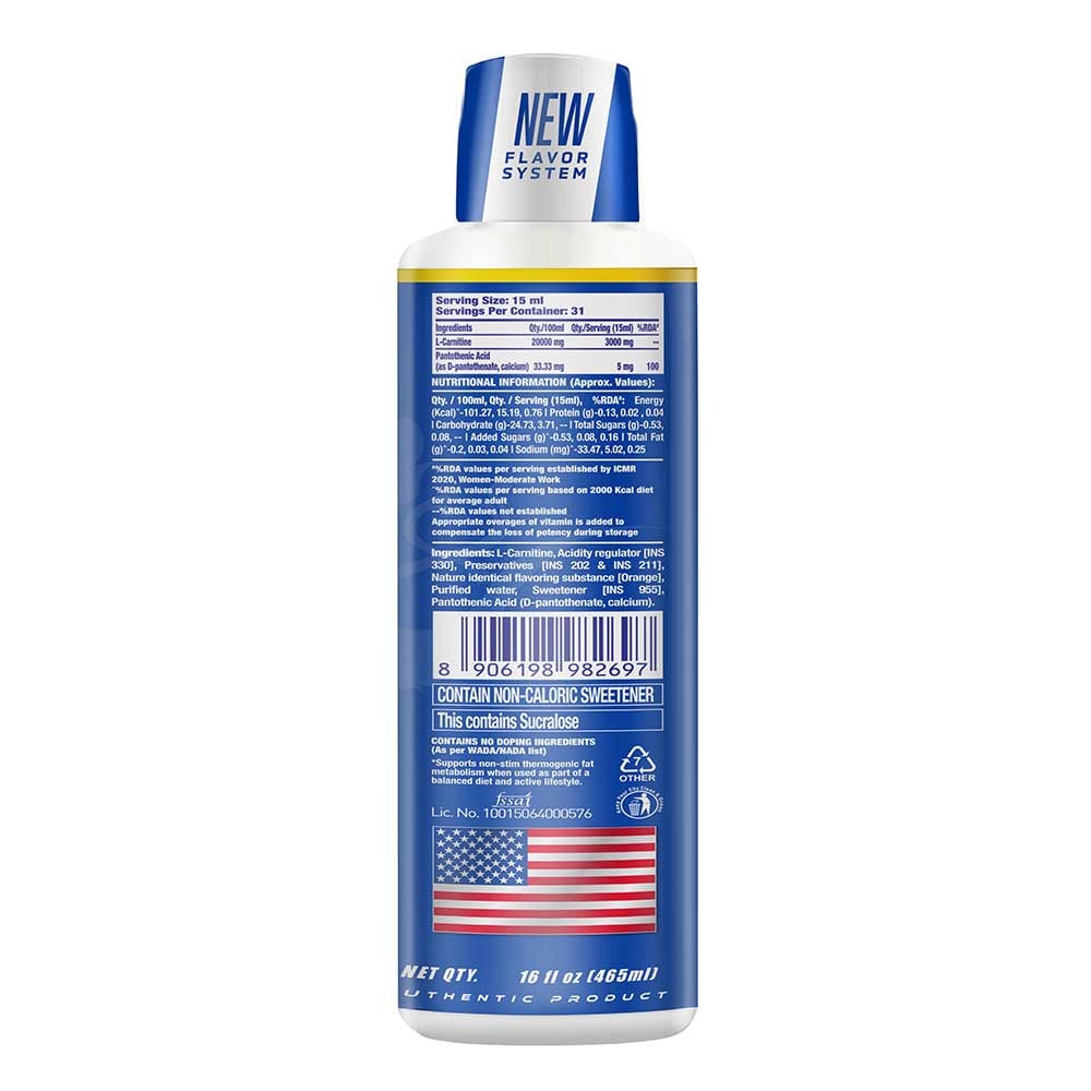 Ronnie Coleman Signature Series L-Carnitine XS 3000 Liquid , 473ml (16oz)