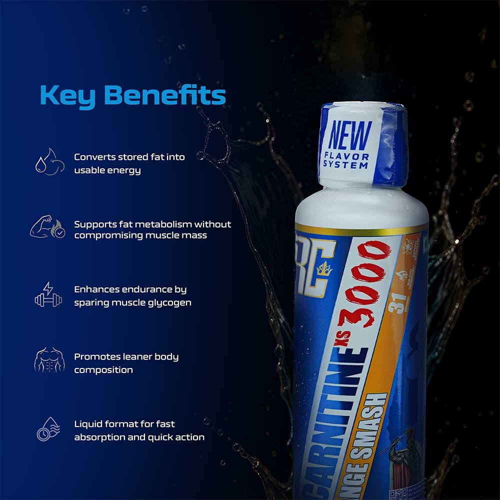 Ronnie Coleman Signature Series L-Carnitine XS 3000 Liquid , 473ml (16oz)