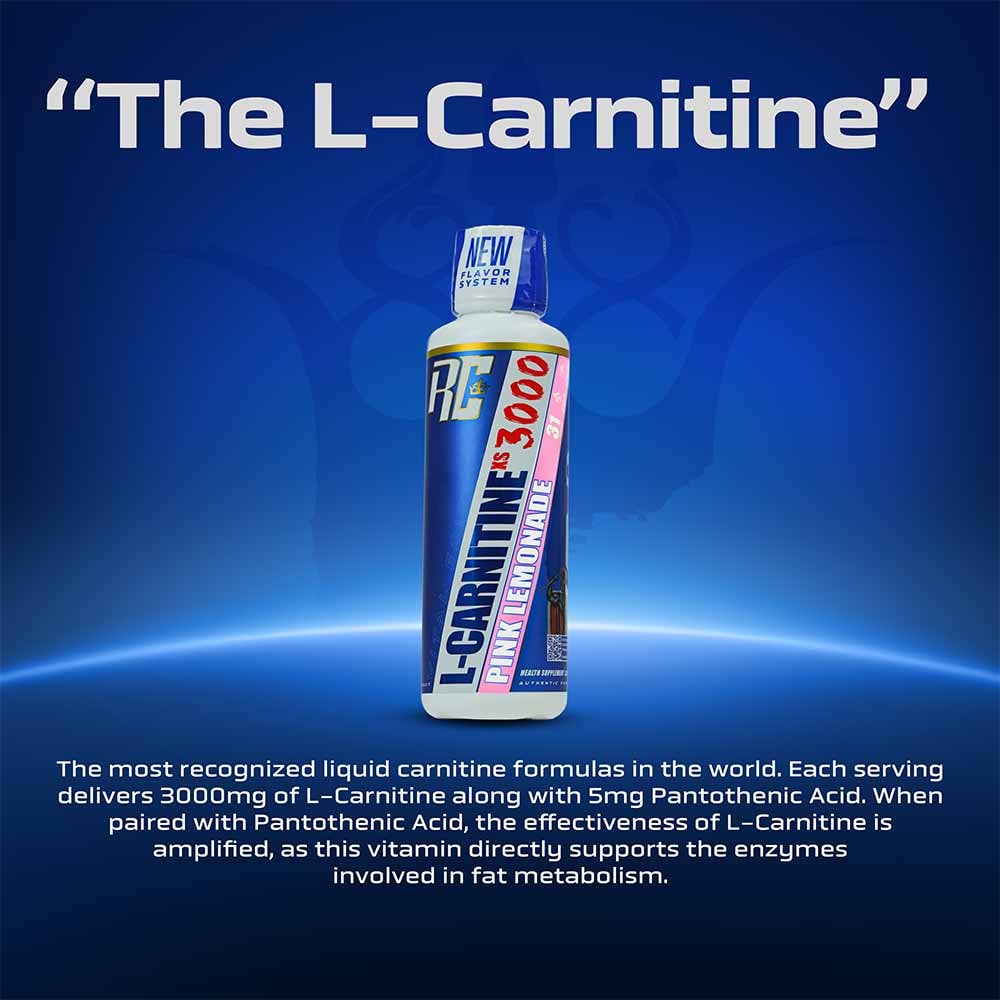 Ronnie Coleman Signature Series L-Carnitine XS 3000 Liquid , 473ml (16oz)