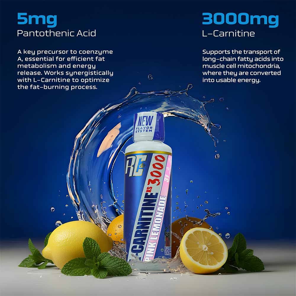 Ronnie Coleman Signature Series L-Carnitine XS 3000 Liquid , 473ml (16oz)