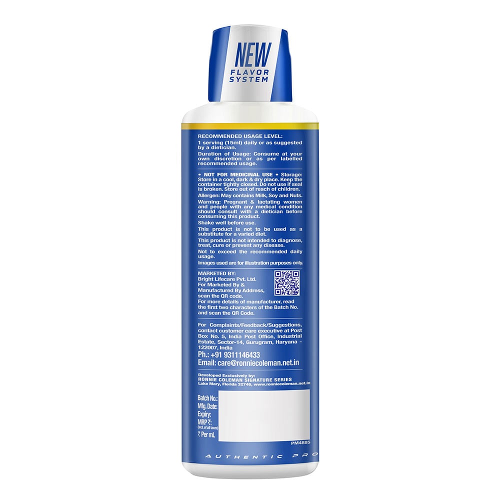 Ronnie Coleman Signature Series L-Carnitine XS 3000 Liquid , 473ml (16oz)