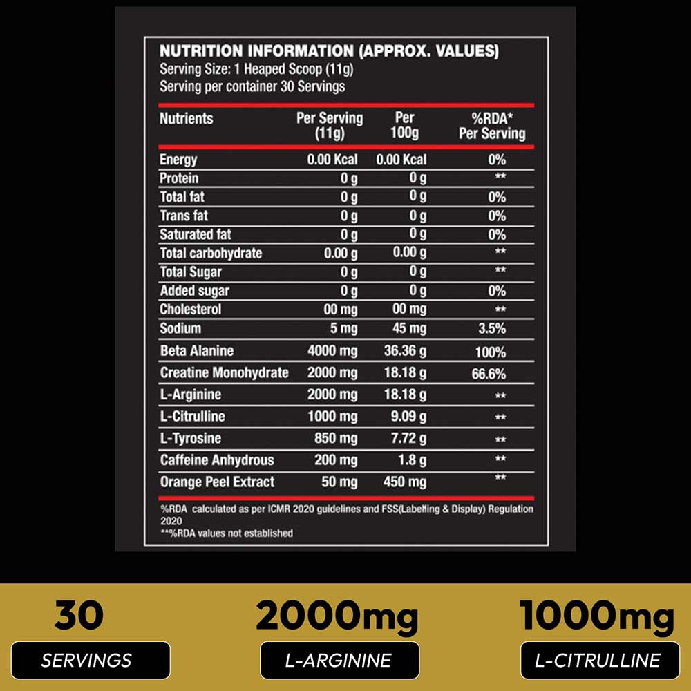 One Science Psycho Pump Pre Workout - 30 Servings