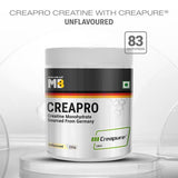 MuscleBlaze Creapro Creatine Powder 250g | Creapure® | 62 Servings