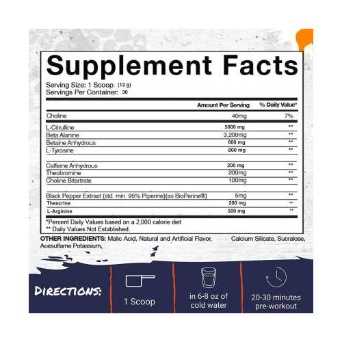 Gaspari Nutrition Aggression Super Pump - 360 Gm