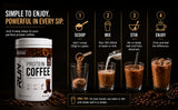 Ripped Up Nutrition Protein Coffee | 10g Protein per Scoop | 500g, 31 Servings