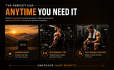 Ripped Up Nutrition Protein Coffee | 10g Protein per Scoop | 500g, 31 Servings