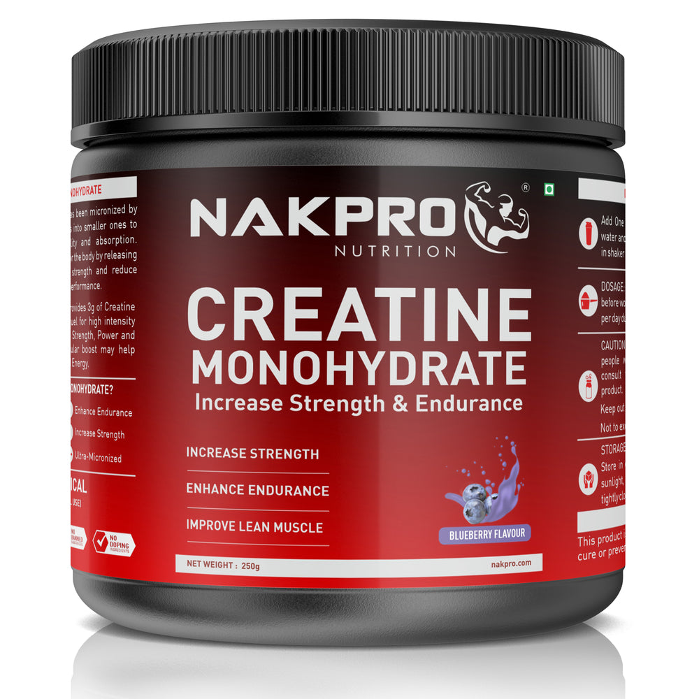 NAKPRO Creatine Monohydrate Jar 250 G