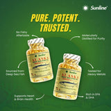 Sunline Alaska Deep Sea Fish Oil Omega-3 - 100 Softgels