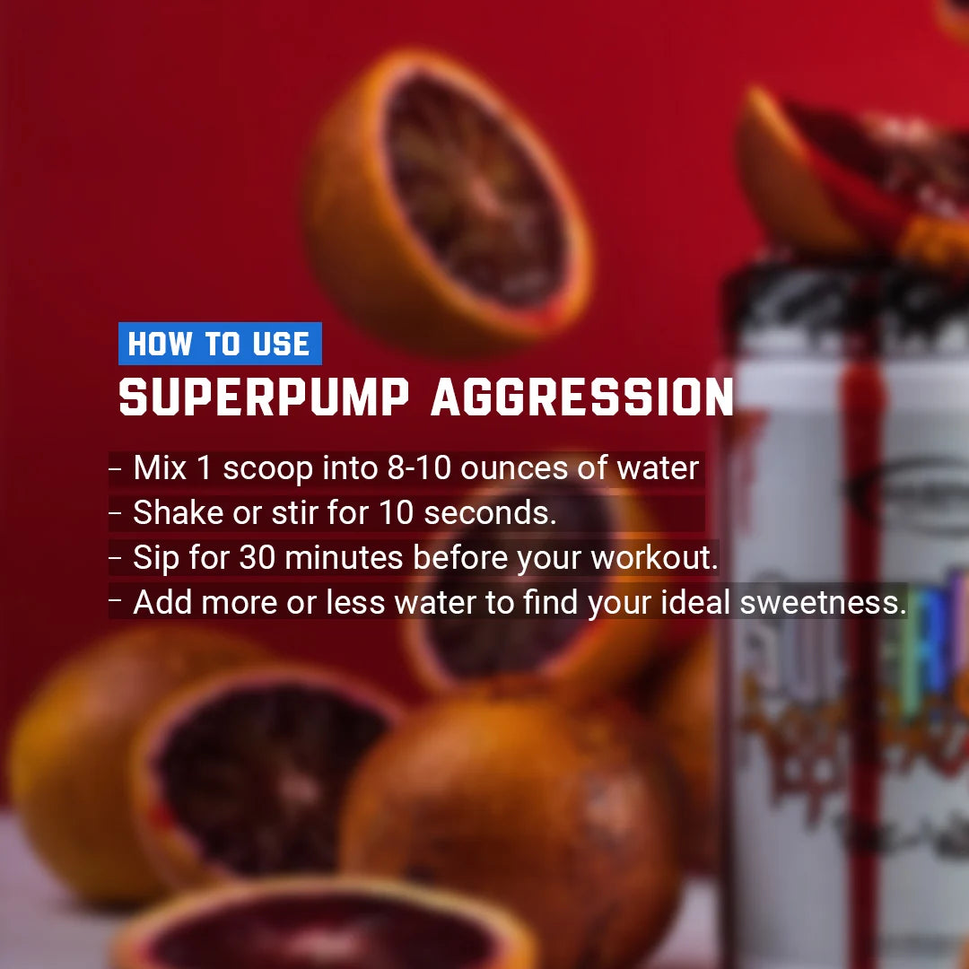 Gaspari Nutrition Aggression Super Pump - 360 Gm