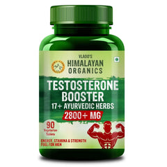 Vlado's Himalayan Organics, Testosterone Booster for Men, 2800mg - 90 Tablets