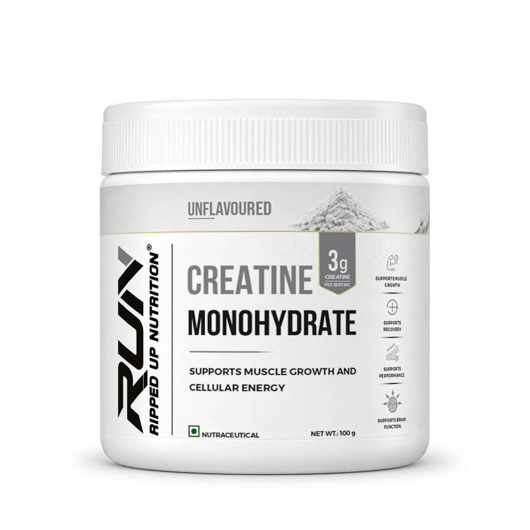 Ripped Up Nutrition Creatine Monohydrate | Strength and Performance Support | 100gm
