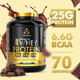 One Science Nutrition (OSN) Premium Whey Protein 5lbs | 25g Protein | 6.6g BCAA & 5.2g L-Glutamine | 70 Servings
