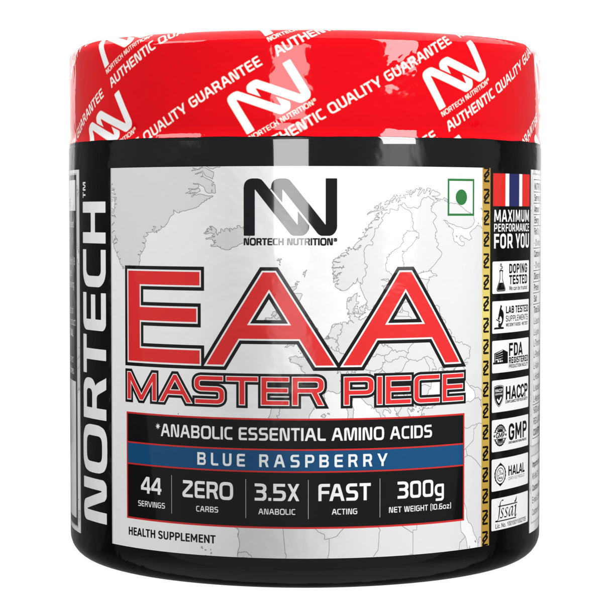 Nortech Nutrition  Eaa Masterpiece - 300 Gm