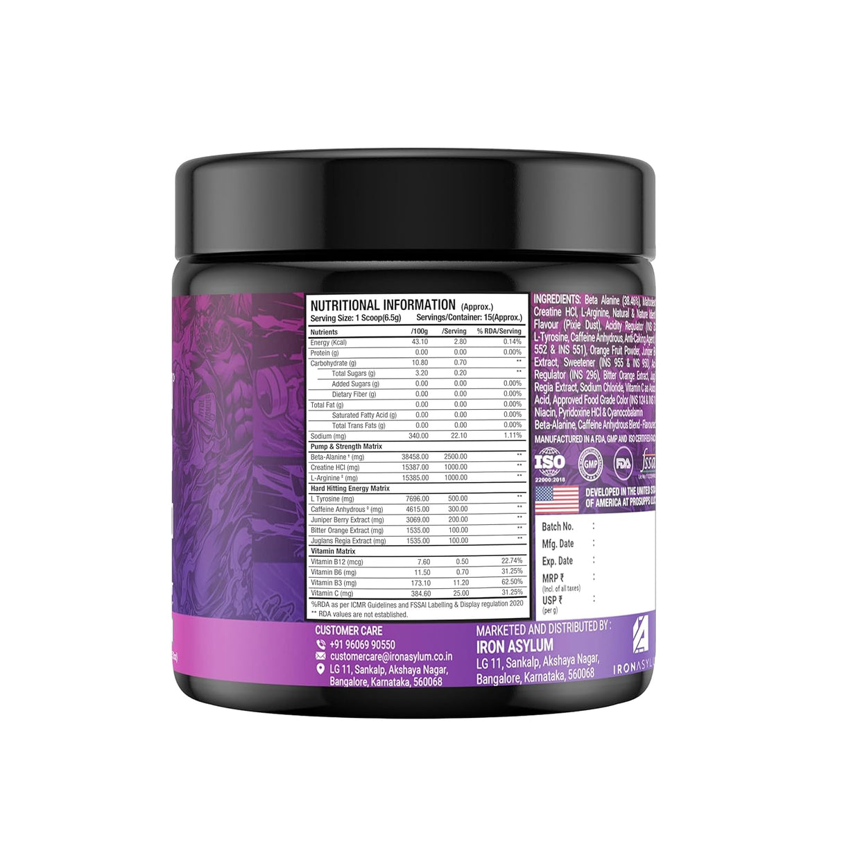 ProSupps HYDE XTREME Pre-Workout - 15 Servings